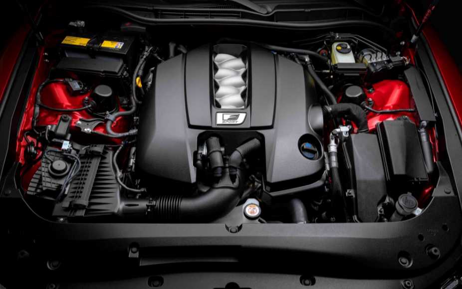 2022 Lexus IS 500 F Engine