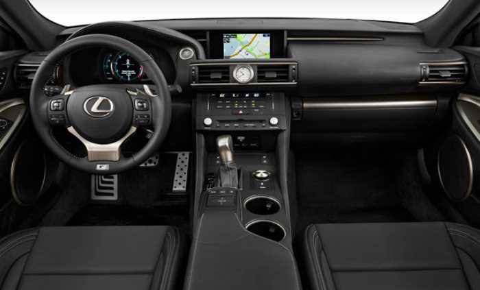 2022 Lexus RC Coupe Interior