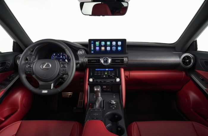 2022 Lexus IS 200 Interior