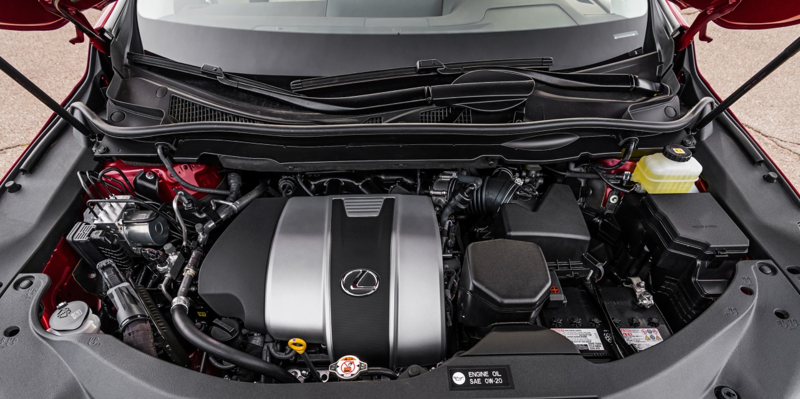 2023 Lexus RX Spy Shots Engine