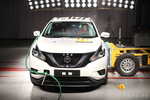 Nissan Murano провалил тесты Latin NCAP