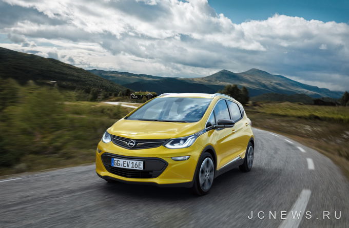 Opel Ampera-e выпустили в продажу в Норвегии