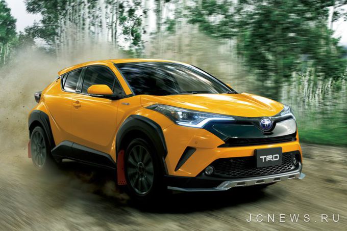 TRD и Modellista показали свои варианты тюнинга Toyota C-HR