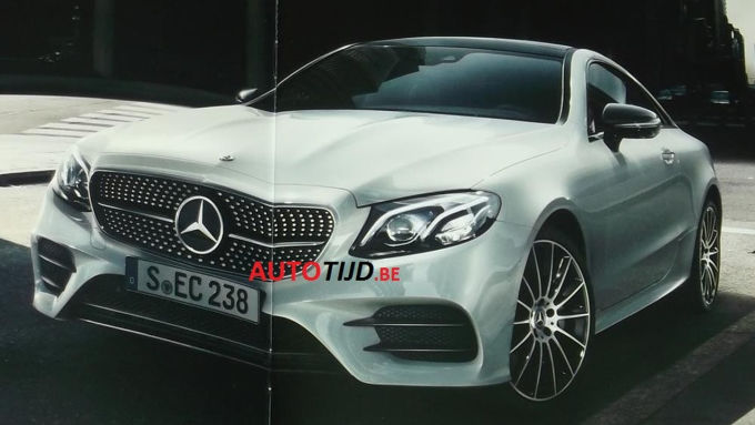 Mercedes случайно показал новый E-Class Coupe