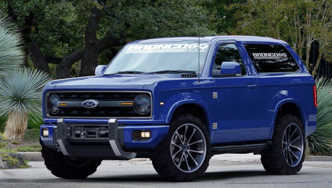 Новый Ford Bronco построят из алюминия
