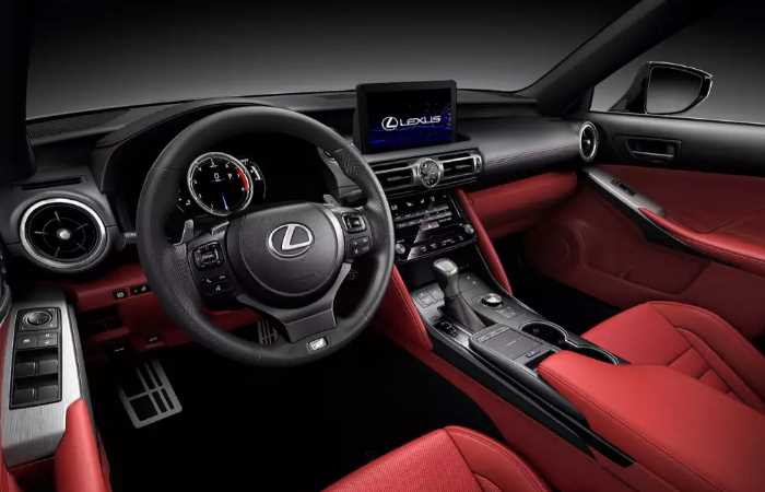 2022 Lexus IS 500 Interior