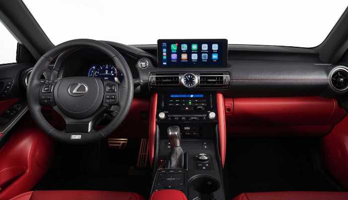 2021 Lexus IS 500 F Sport Interior
