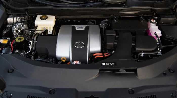 2022 Lexus RX 350 L Engine