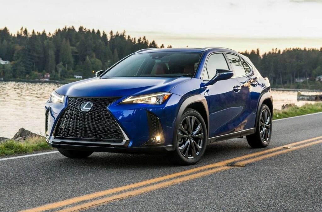 2022 Lexus UX Dimensions Exterior