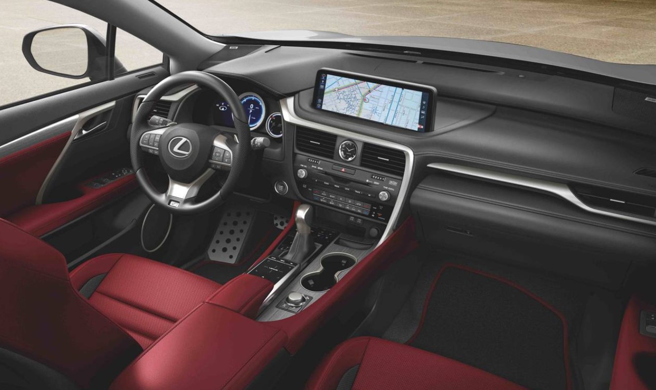 Lexus RX New 2023 Models Interior
