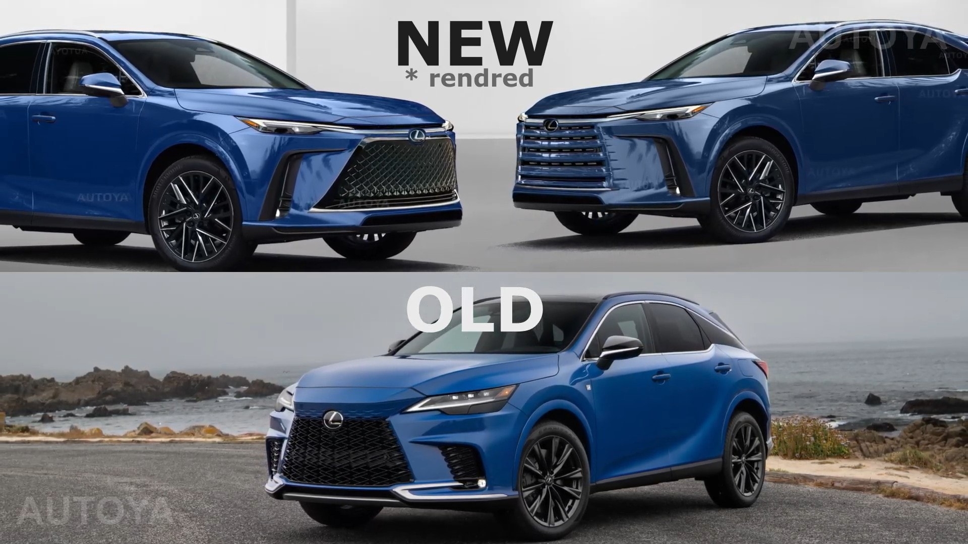 2025 Or 2026 Lexus RX Gets Virtually Refreshed And Digitally Shown From 