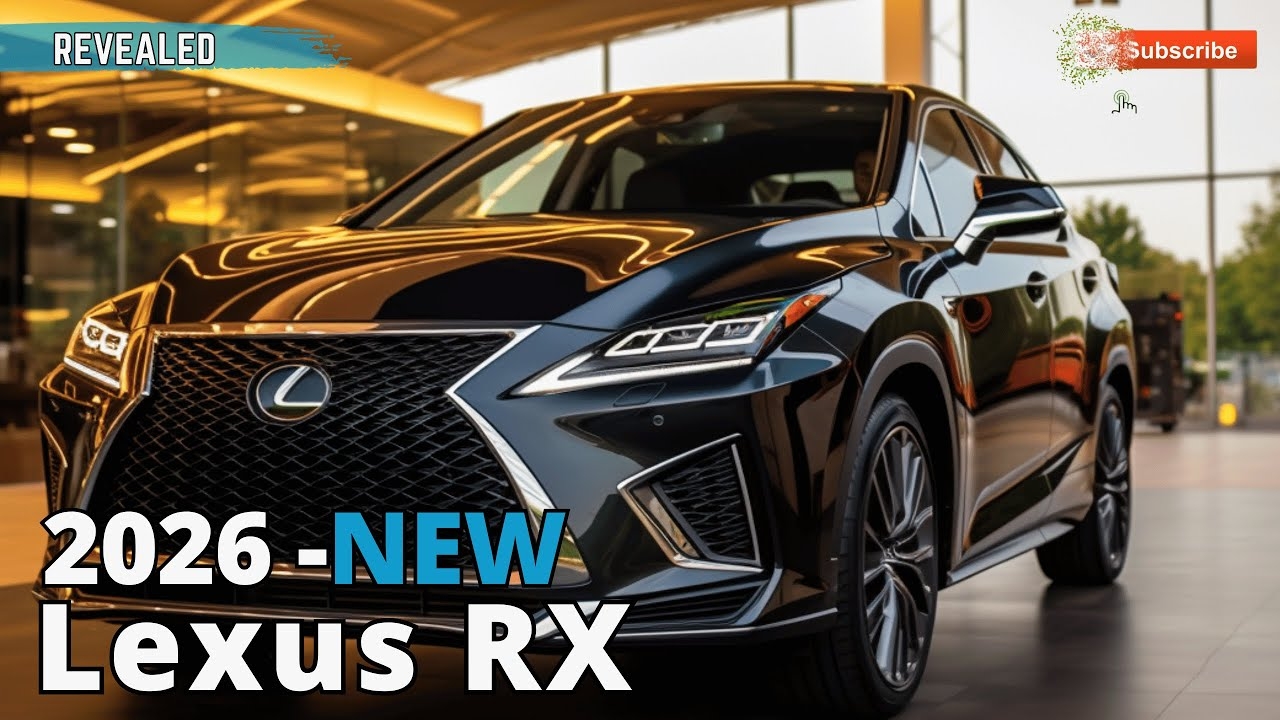 2026 First Look Lexus RX The Next Generation Most Popular Toyota SUV 