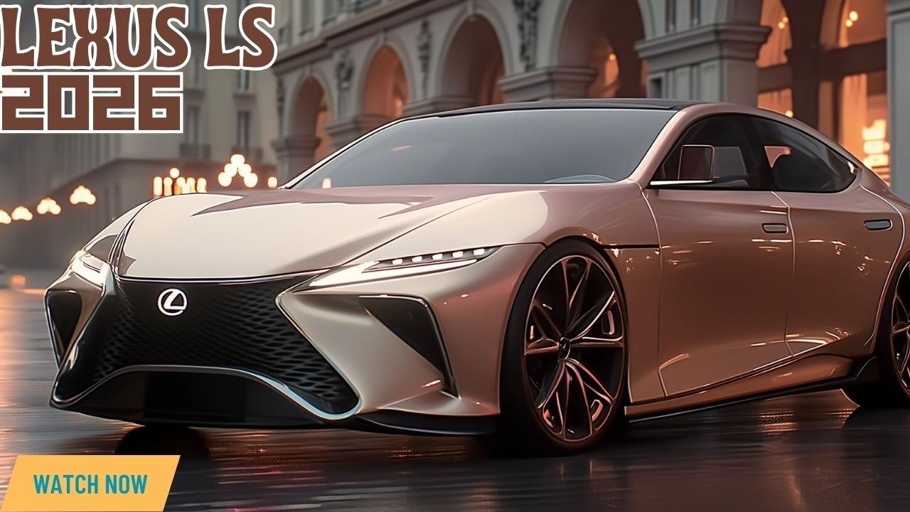 2026 Lexus LS A Sneak Peek Into The Future Of Luxury Sedans New  2026 Lexus LS A Sneak Peek Into The Future Of Luxury Sedans New