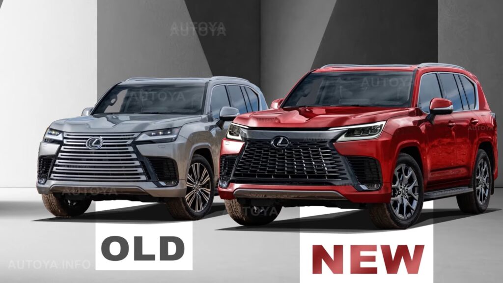 2026 Lexus LX 600 Gets Virtually Refreshed Showcases New Digital Color