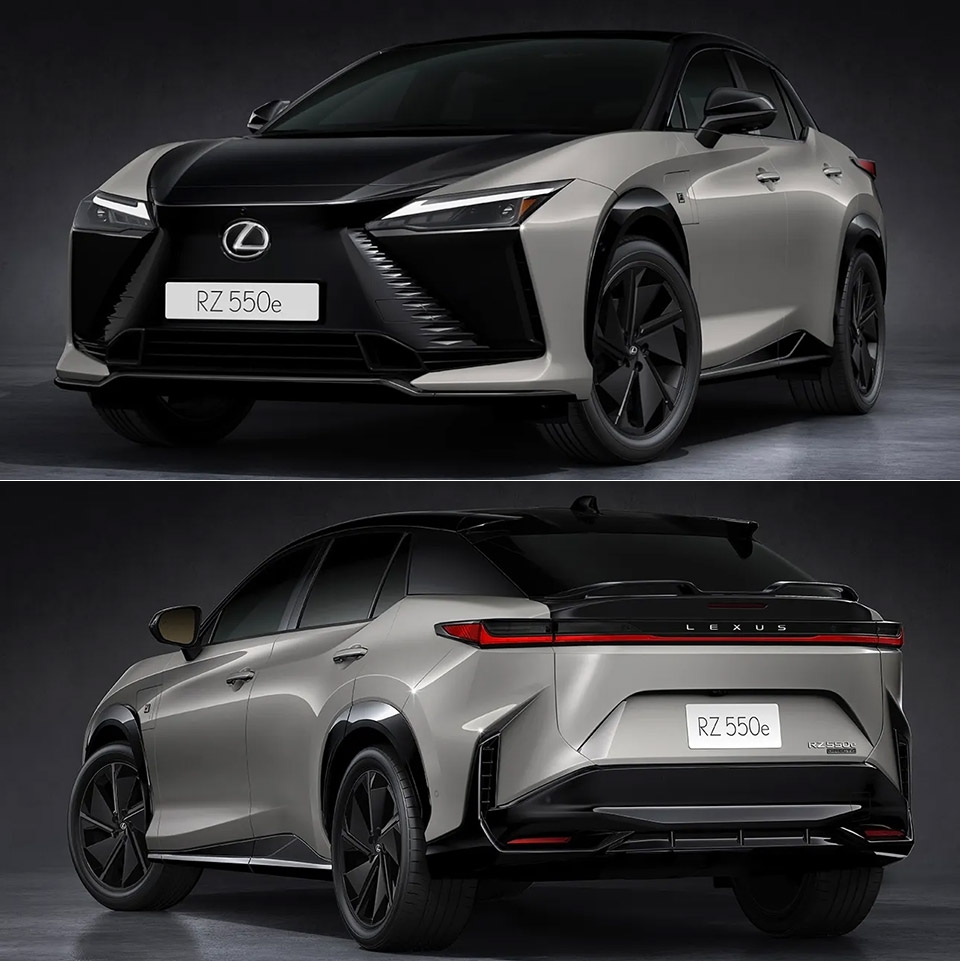 2026 Lexus RZ 550e F Sport Boasts Dual Electric Motors Making 408HP And 