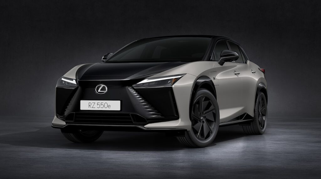Lexus Reveals The New RZ For 2026 Headlight news