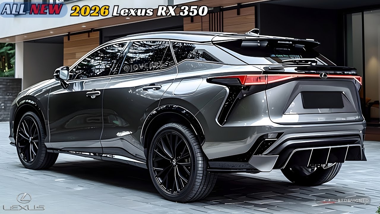 Luxury Redefined Launching The 2026 Lexus RX 350 OffersTechnology 