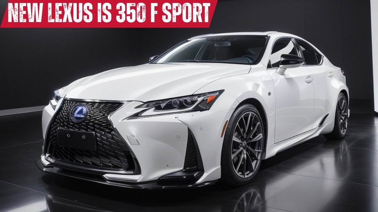 NEW 2025 Lexus IS 350 F Sport Redesign Next Generation First Look 