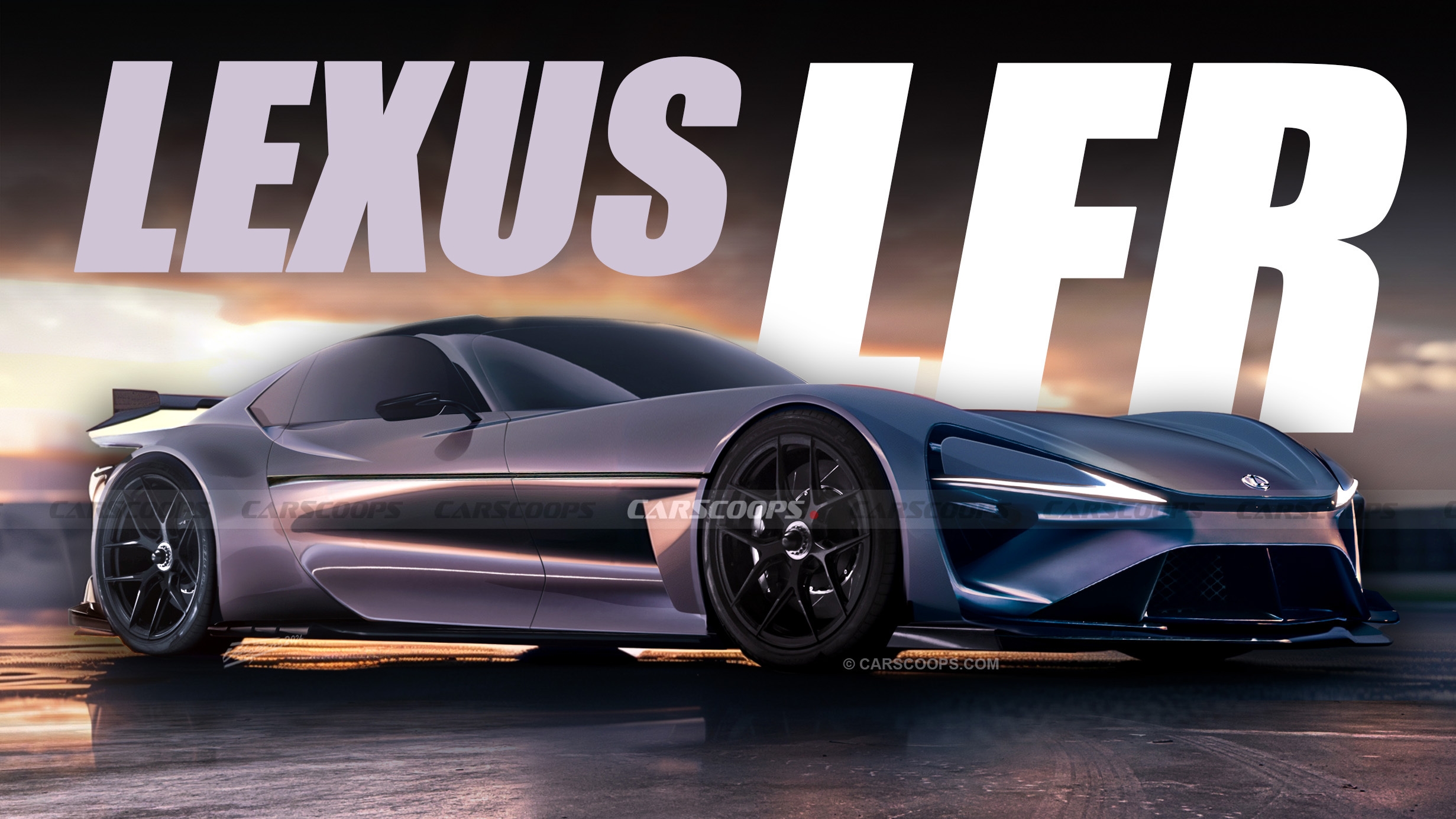 2027 Lexus LFR What We Know About The V8 Supercar Carscoops 2027 Lexus LFR What We Know About The V8 Supercar Carscoops